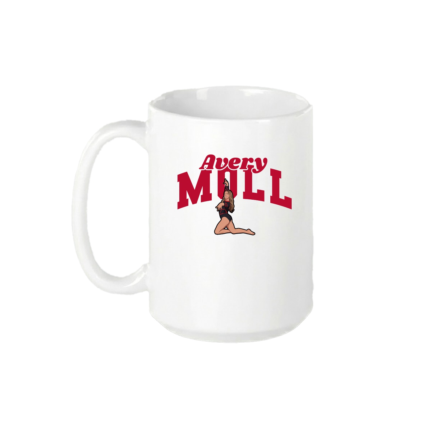 15oz Coffee Mug — Signature Arch in White