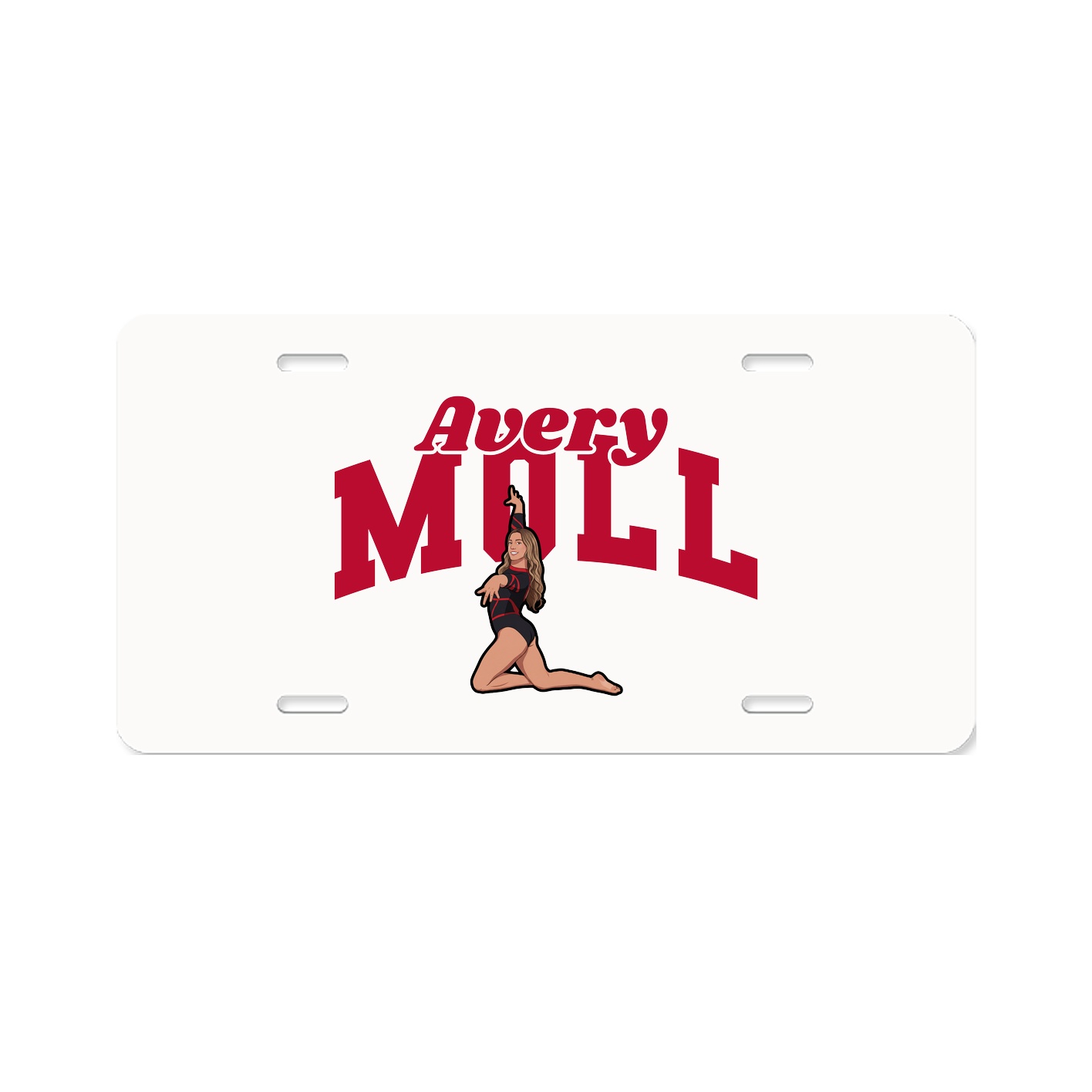 License Plate — Signature Arch in Classic