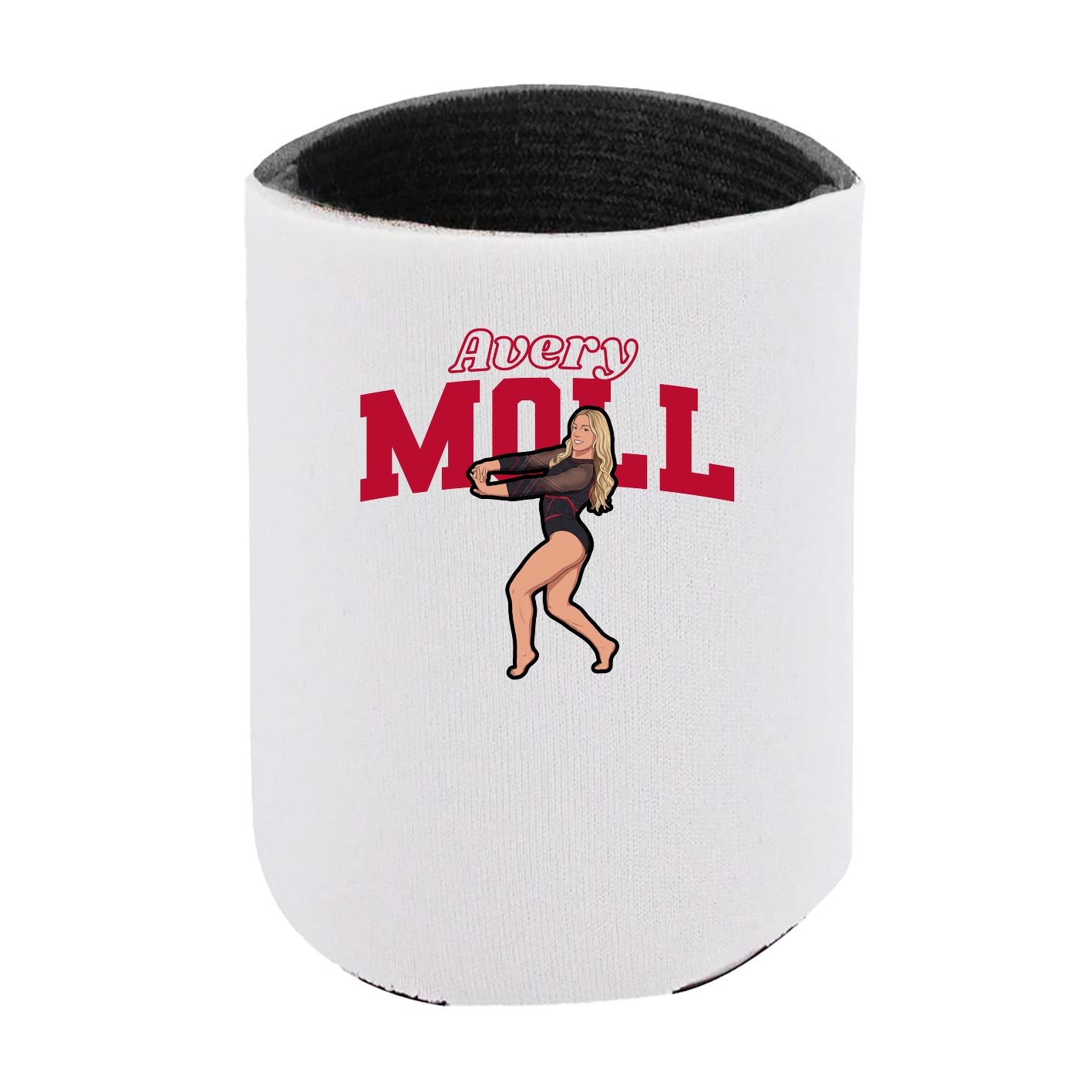 Can Holder — Name Arch in White