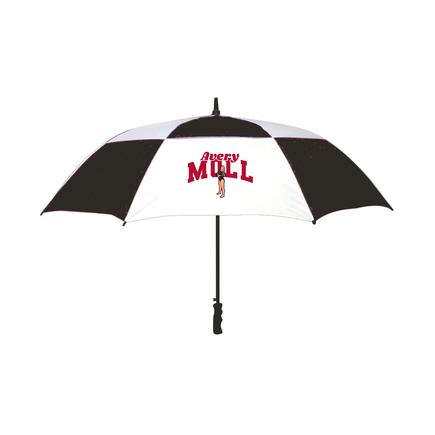 Golf Umbrella — Signature Arch in Black