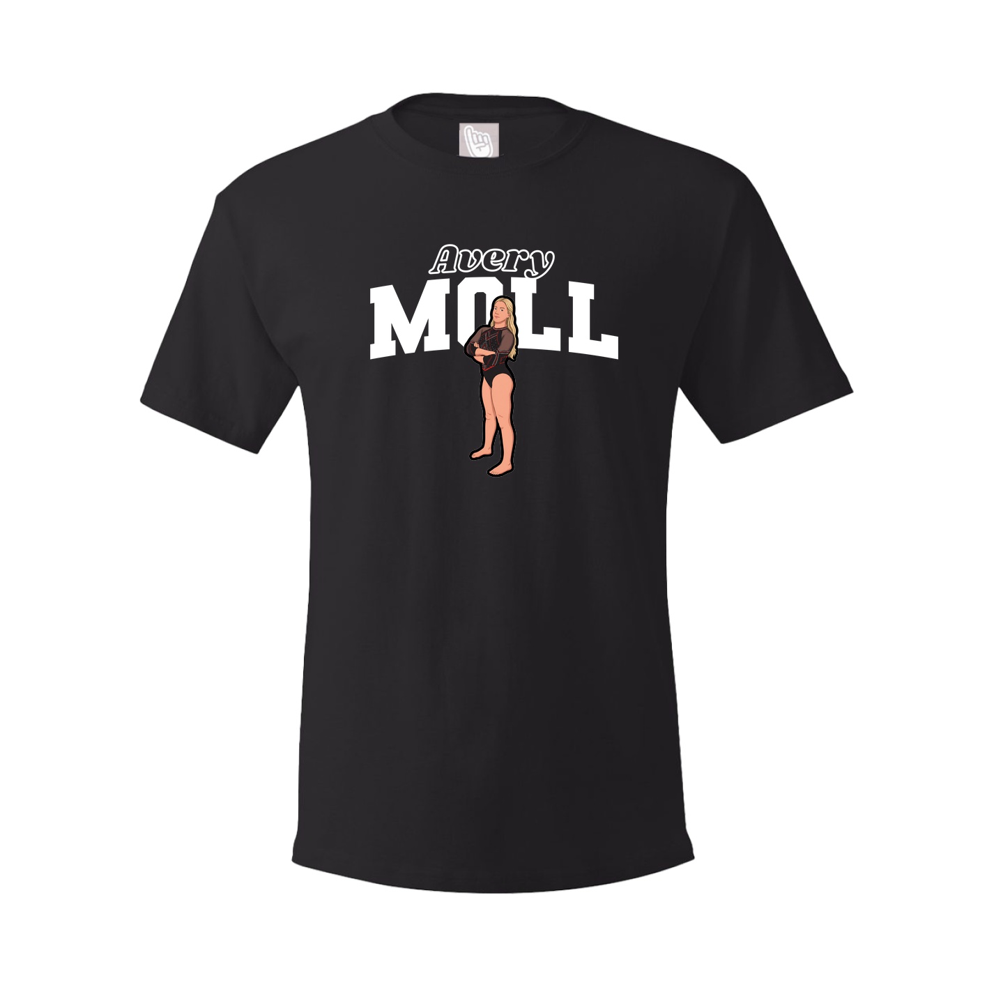 Youth Tee — Name Arch in Black