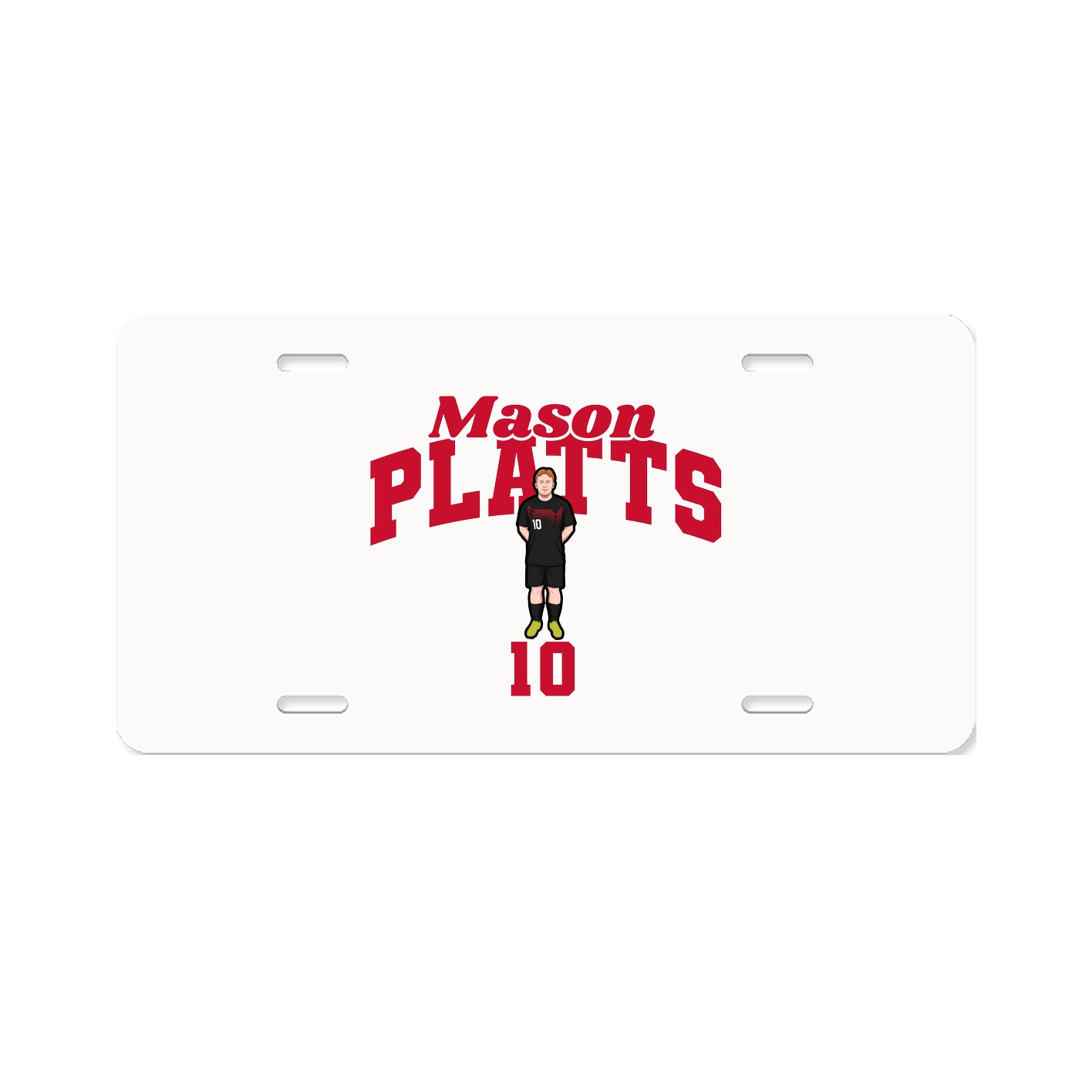 License Plate — Signature Arch in Classic