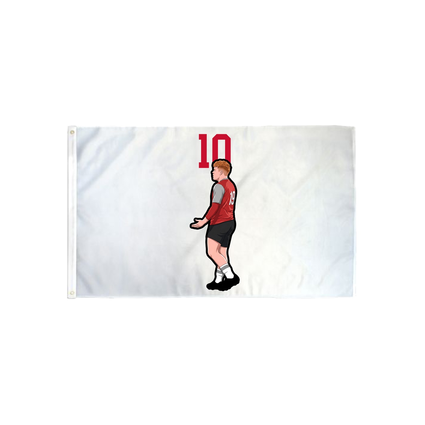 3x5 Flag — Number Top in Classic