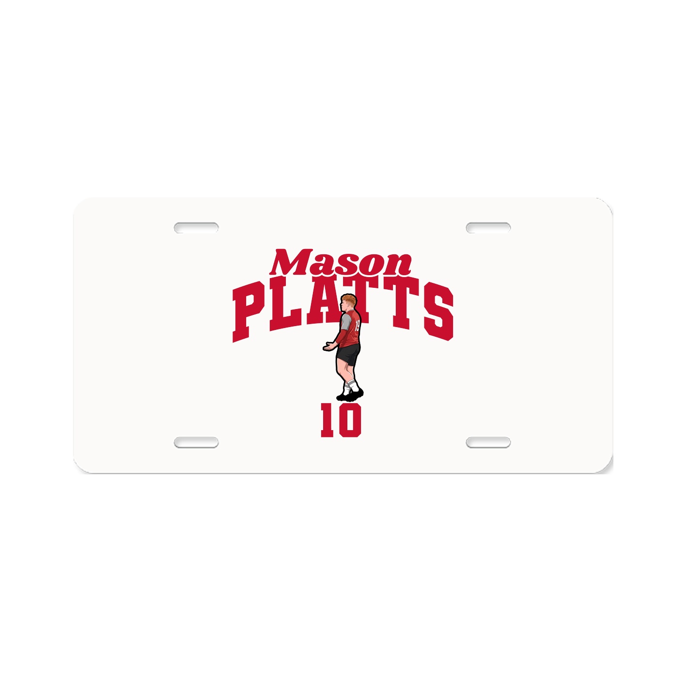 License Plate — Signature Arch in Classic