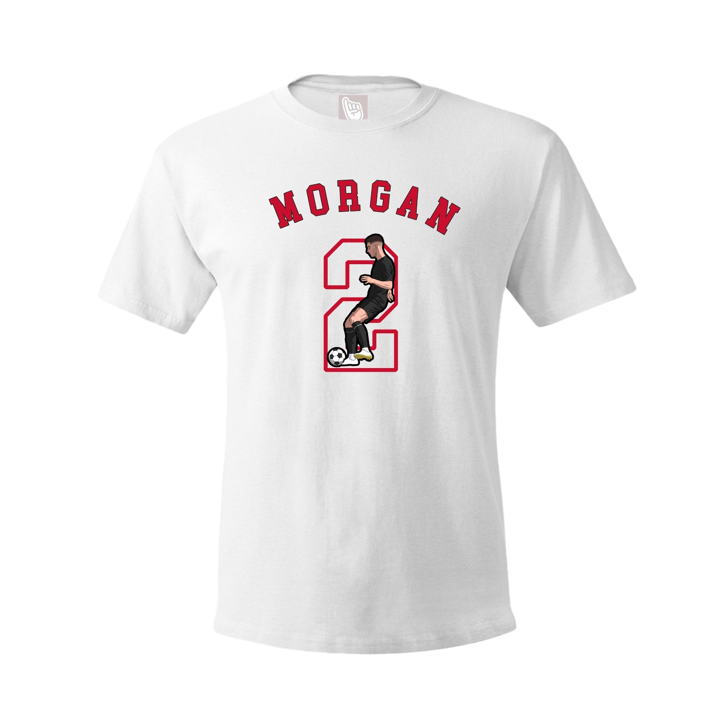 Youth Tee — Shirsey Arch in White