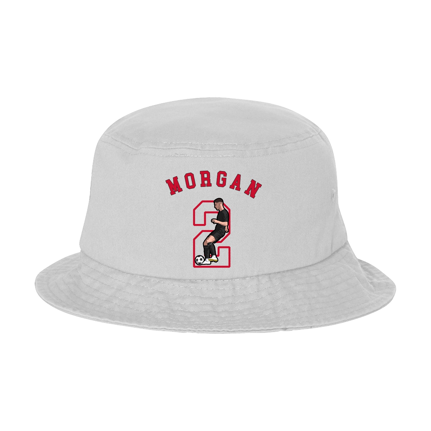 Bucket Cap — Shirsey Arch in White