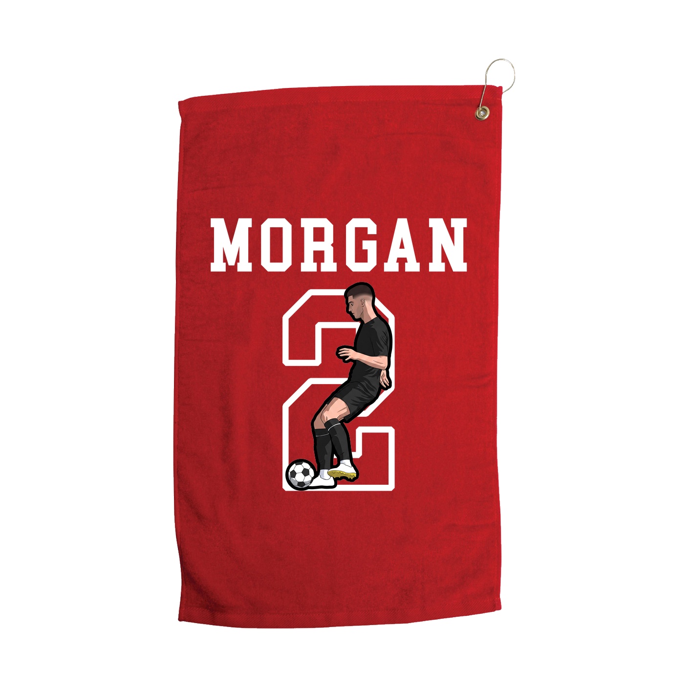 Golf Towel — Shirsey in Red