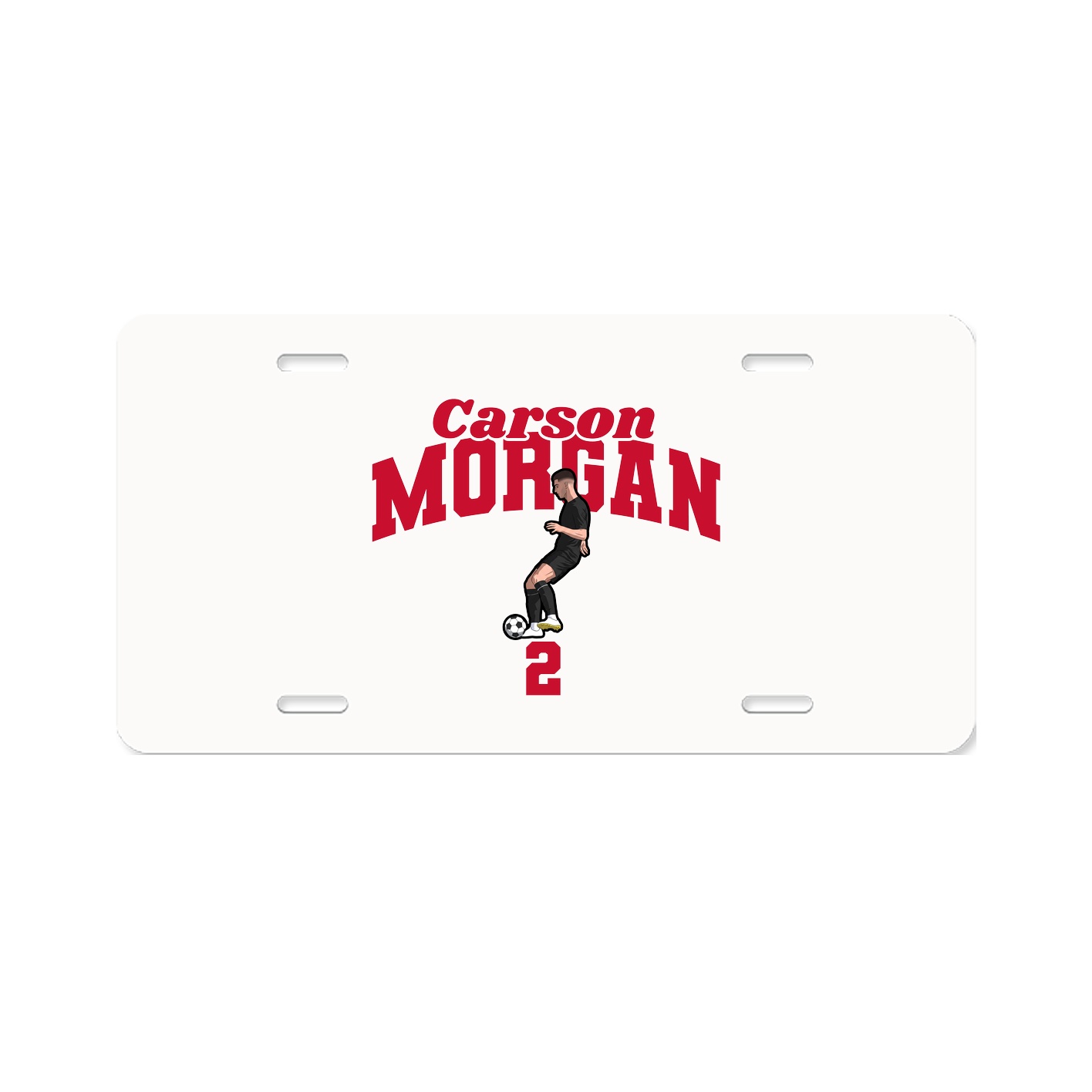 License Plate — Signature Arch in Classic