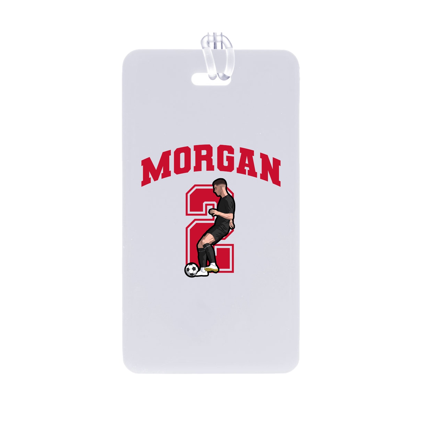 Bag Tag — Number in Classic
