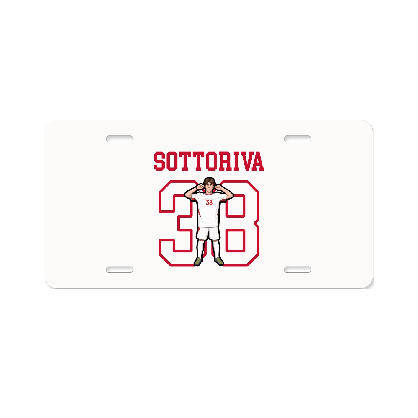 License Plate — Shirsey in Classic