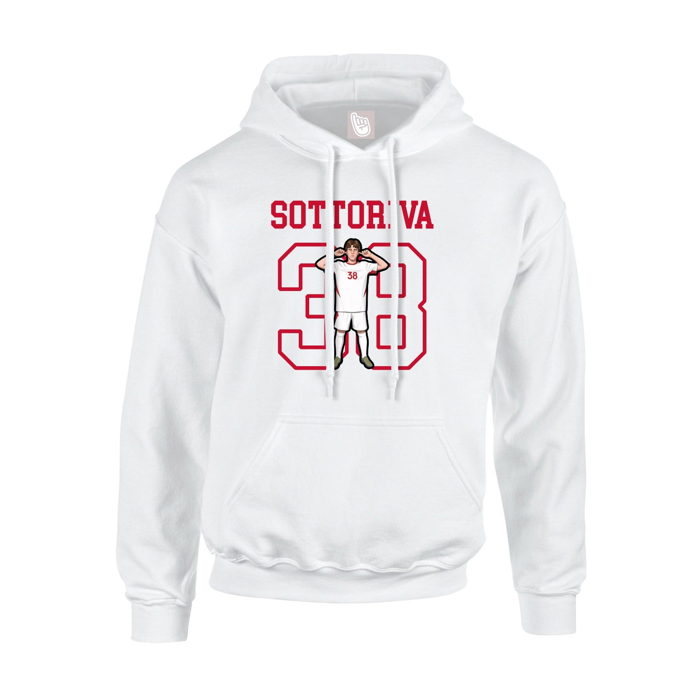 Youth Hoodie — Shirsey in White