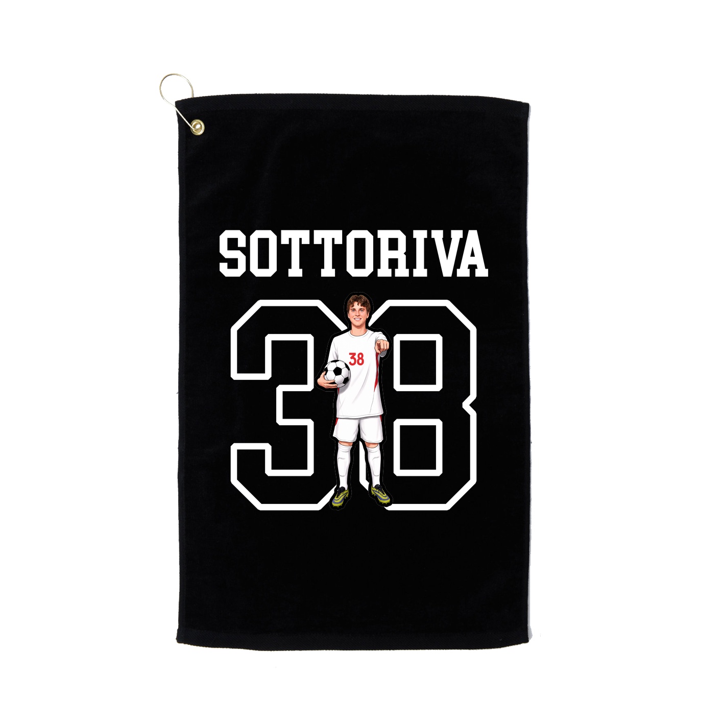 Golf Towel — Shirsey in Black