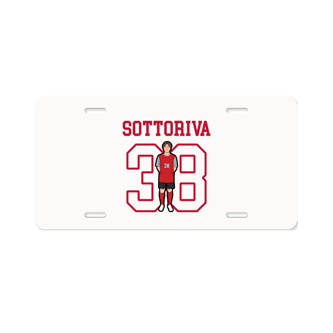 License Plate — Shirsey in Classic