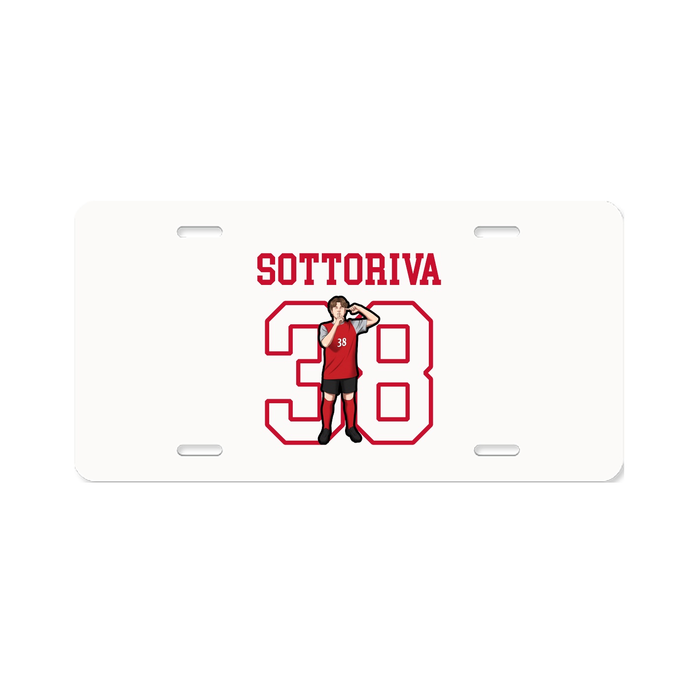 License Plate — Shirsey in Classic