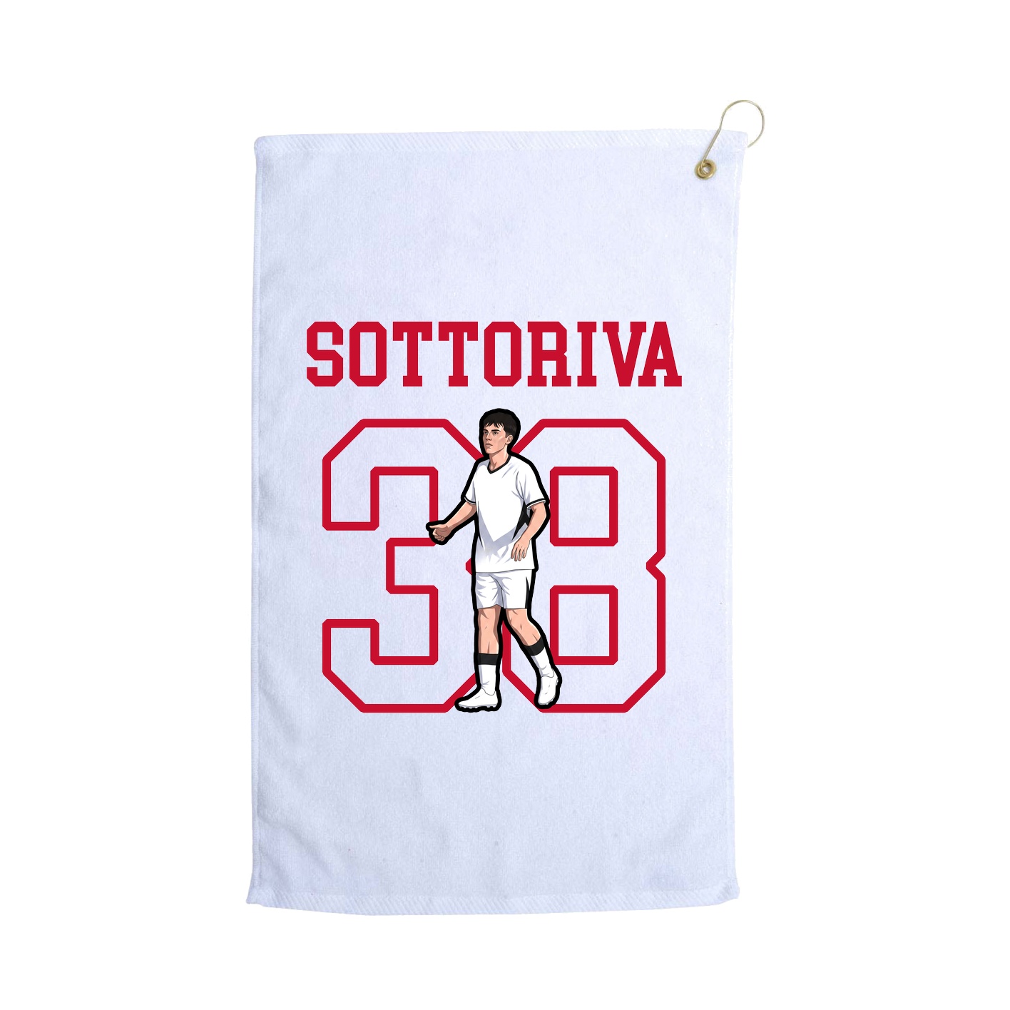 Golf Towel — Shirsey in White