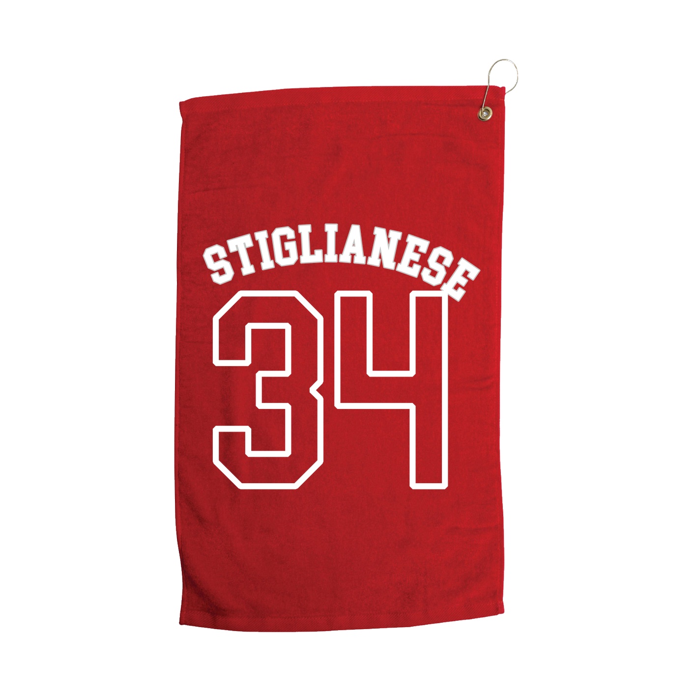 Golf Towel — Shirsey Arch in Red