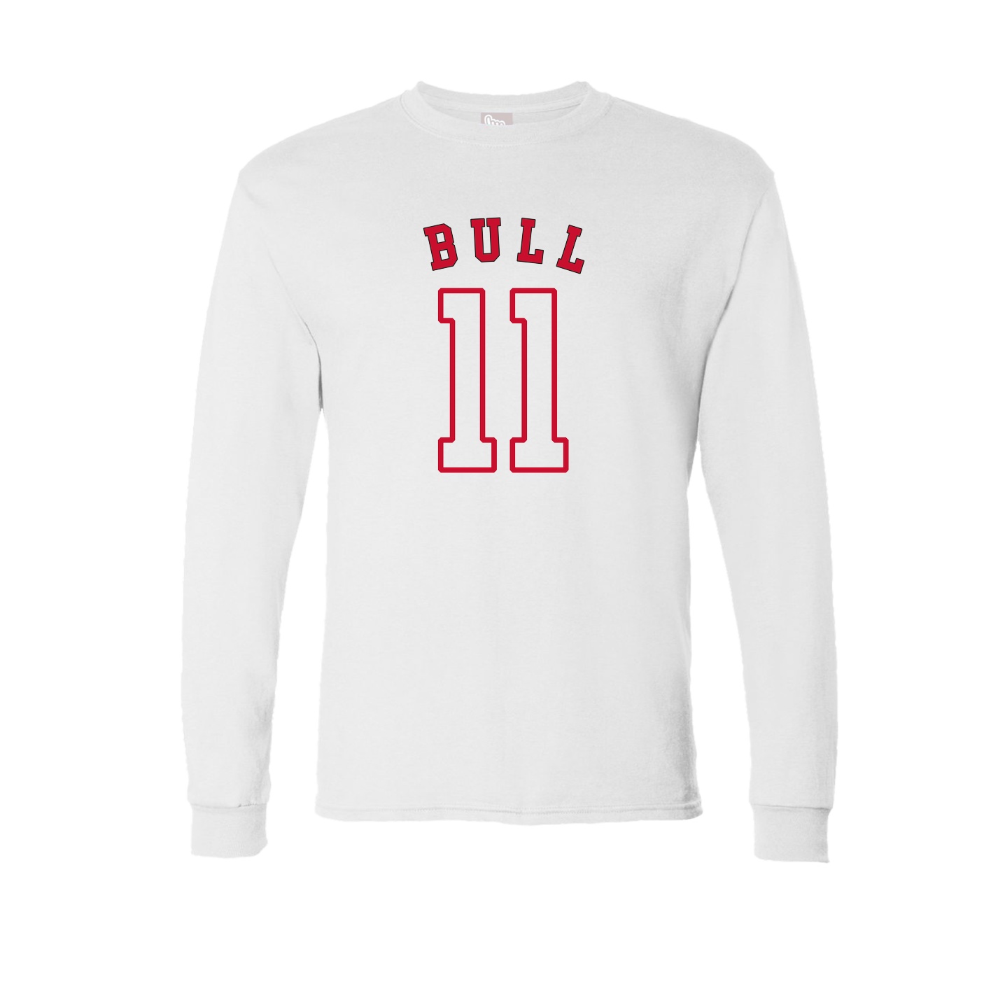 Long Sleeve Tee — Shirsey Arch in White