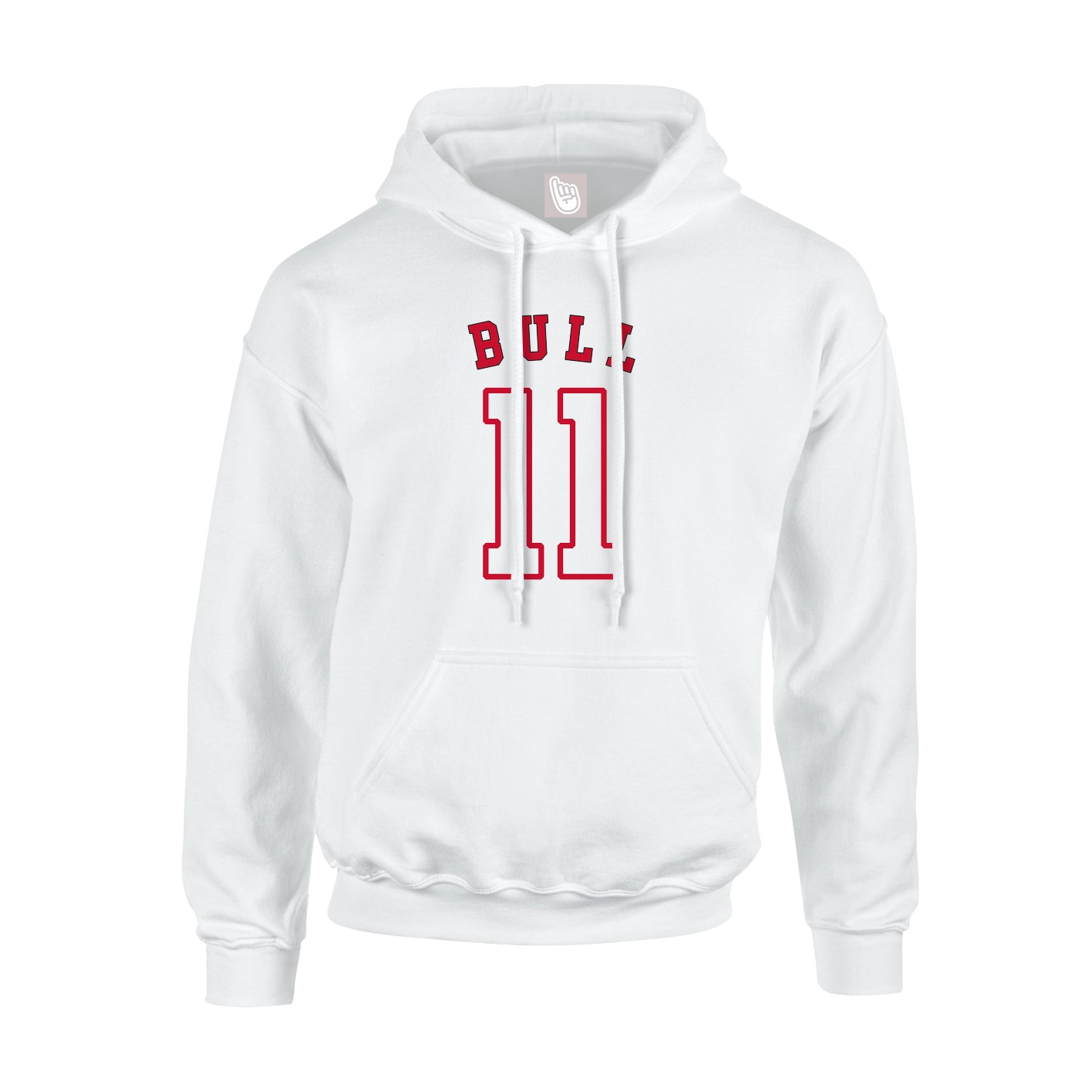Hoodie — Shirsey Arch in White