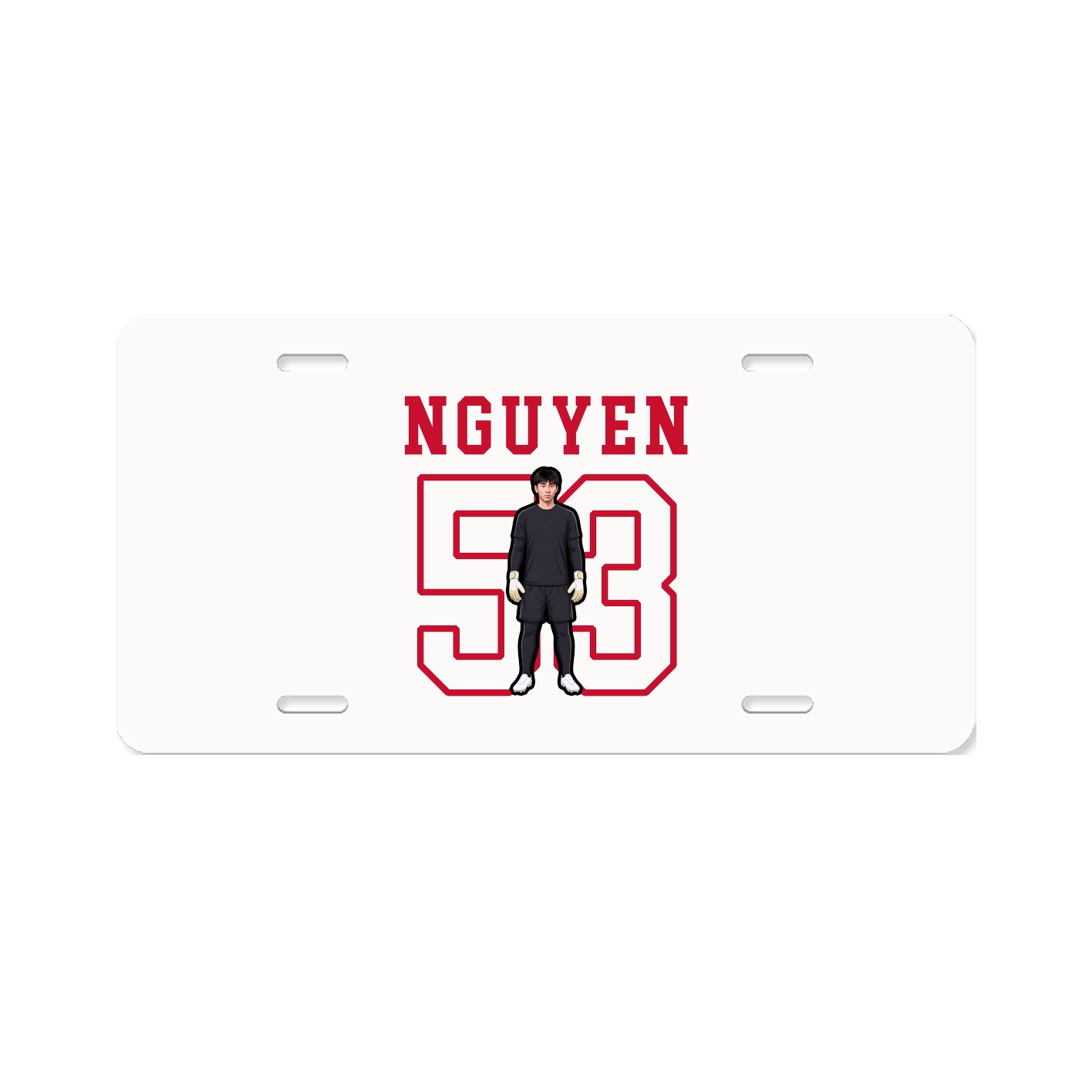 License Plate — Shirsey in Classic