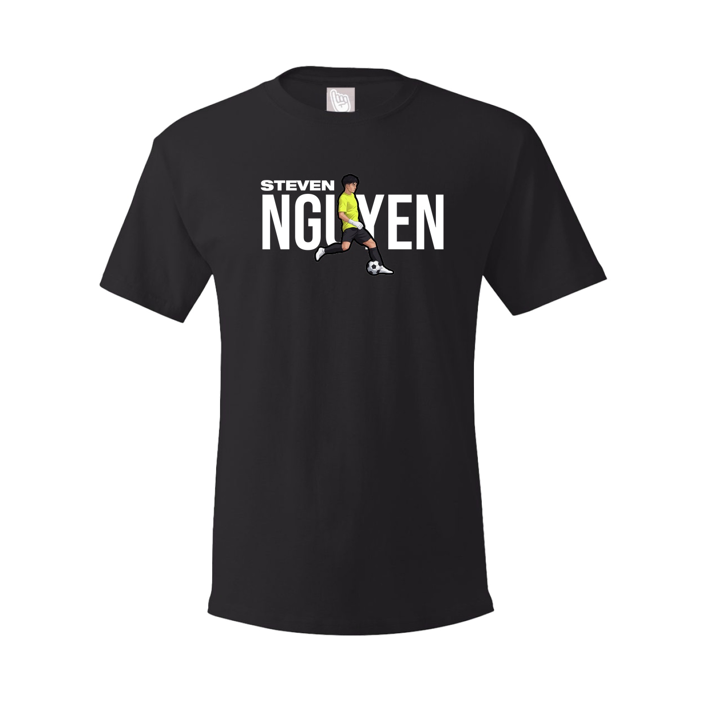 Tee — Player Name in Black