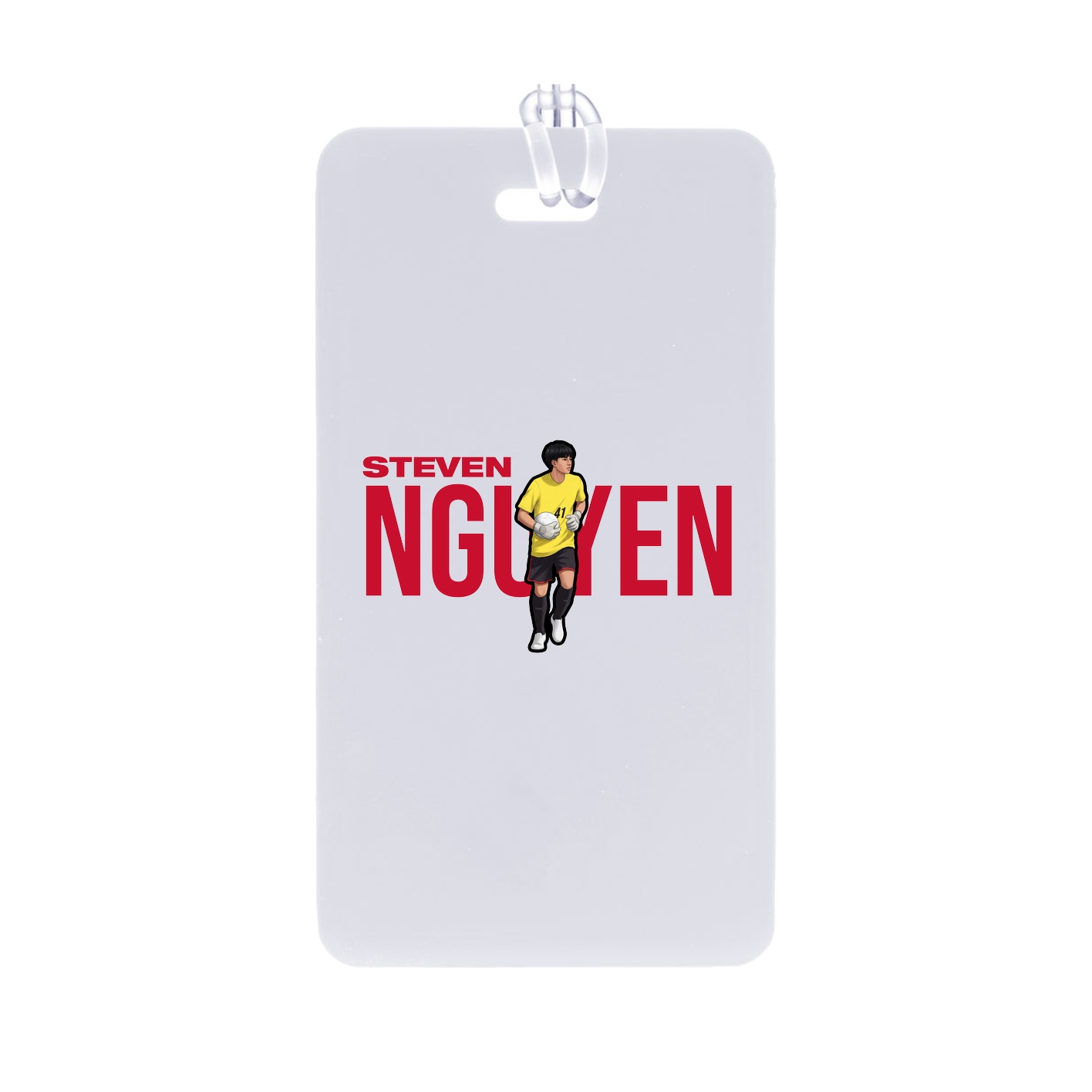 Bag Tag — Player Name in Classic