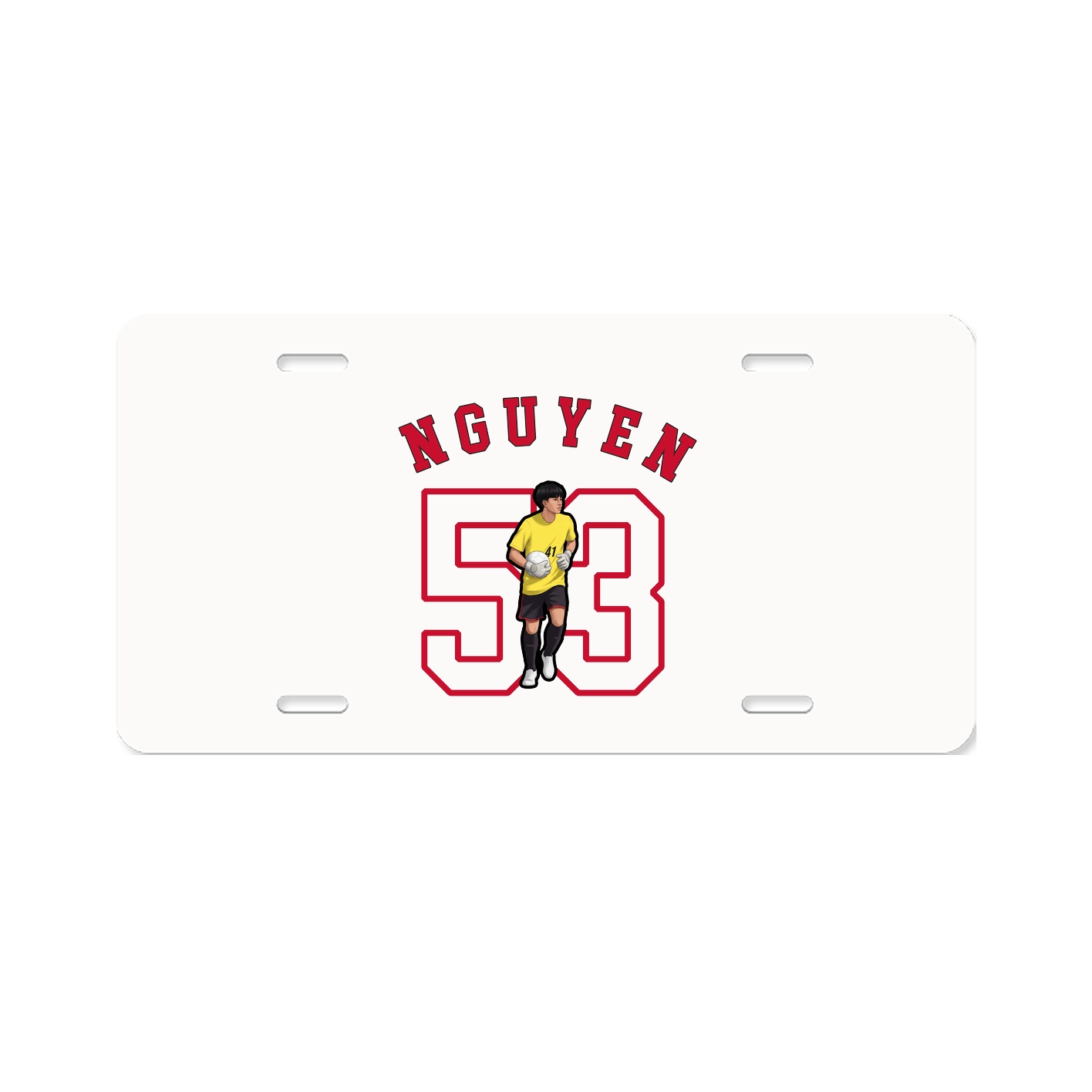 License Plate — Shirsey Arch in Classic