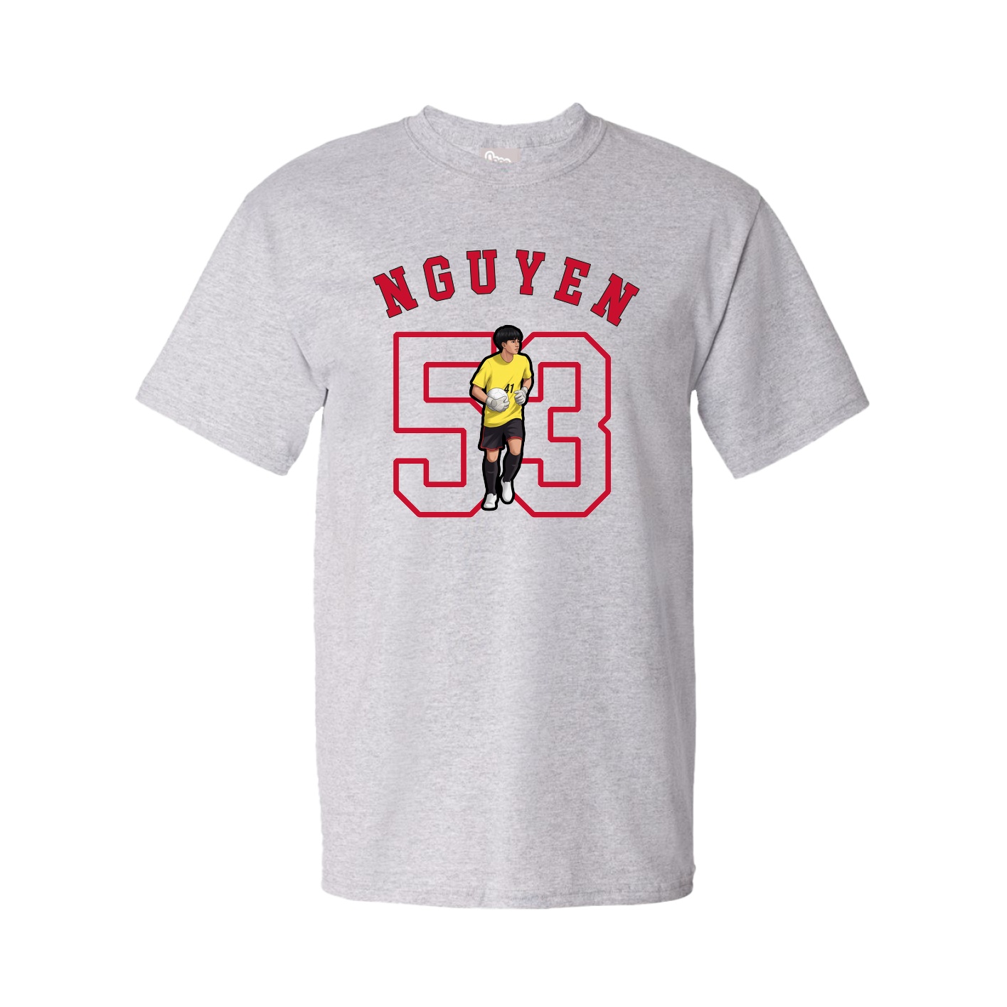 Youth Tee — Shirsey Arch in Grey
