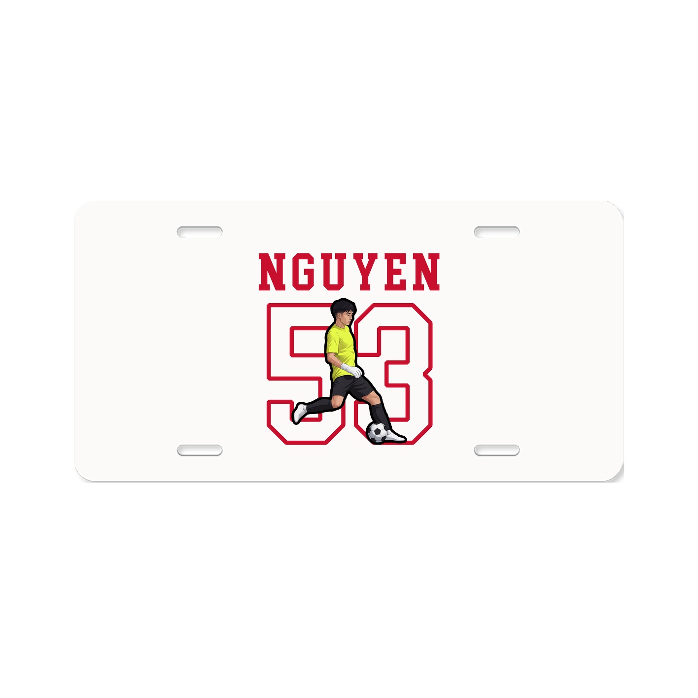 License Plate — Shirsey in Classic