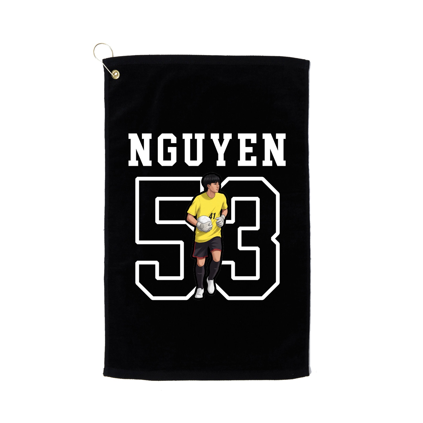 Golf Towel — Shirsey in Black