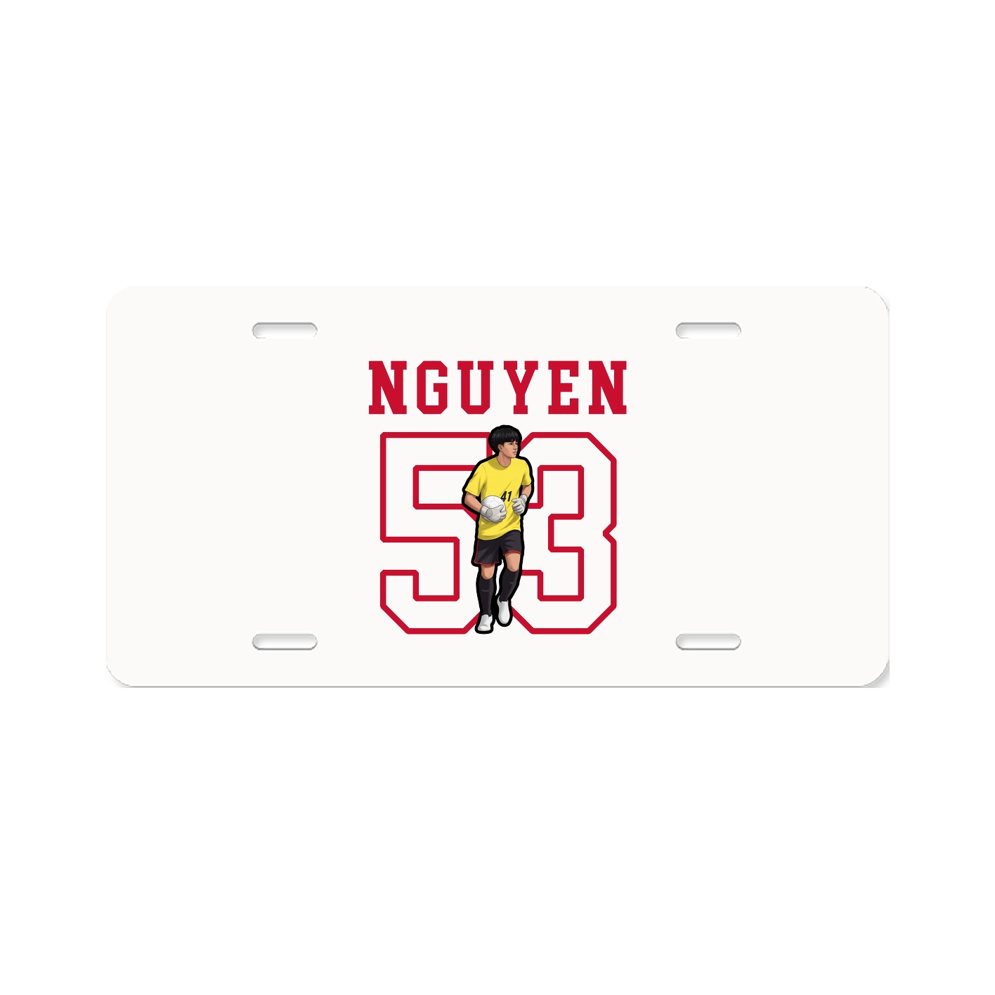 License Plate — Shirsey in Classic