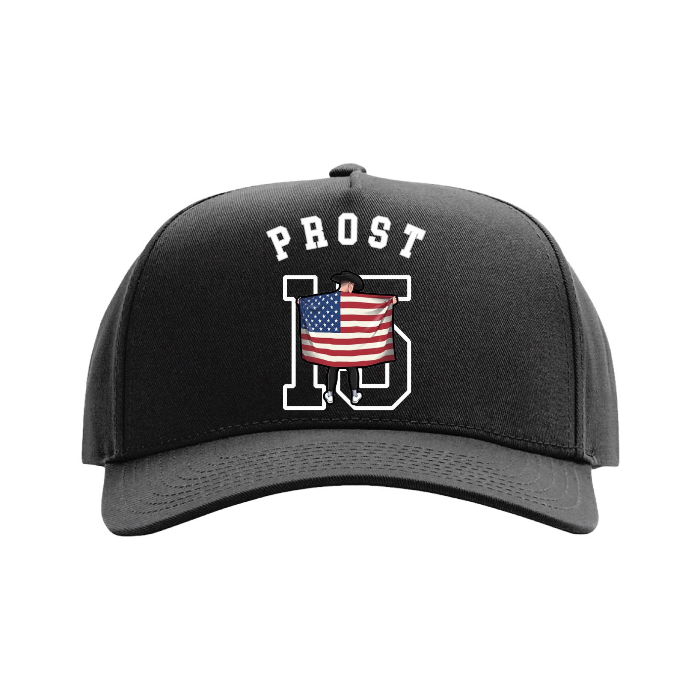 Full Fabric Five-Panel Champ Cap