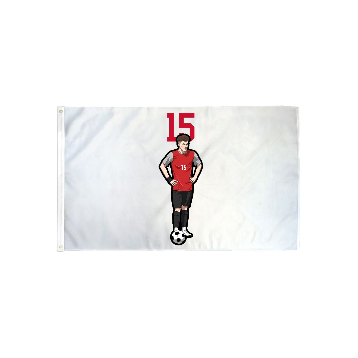 3x5 Flag — Number Top in Classic