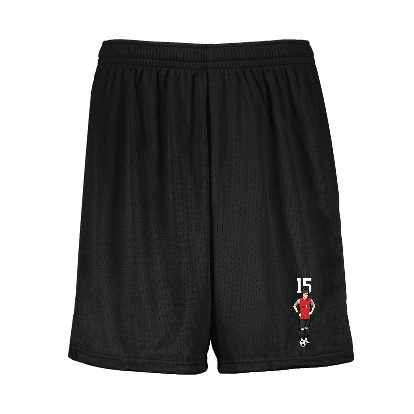 Shorts — Number Top in Black