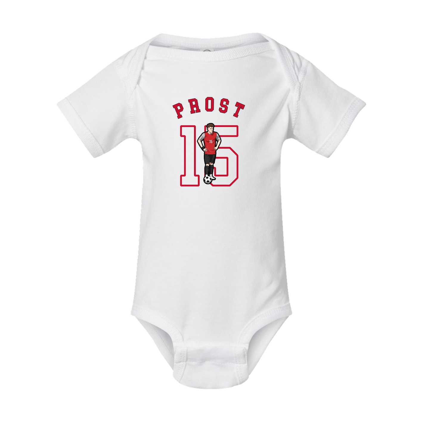 Baby Onesie — Shirsey Arch in White