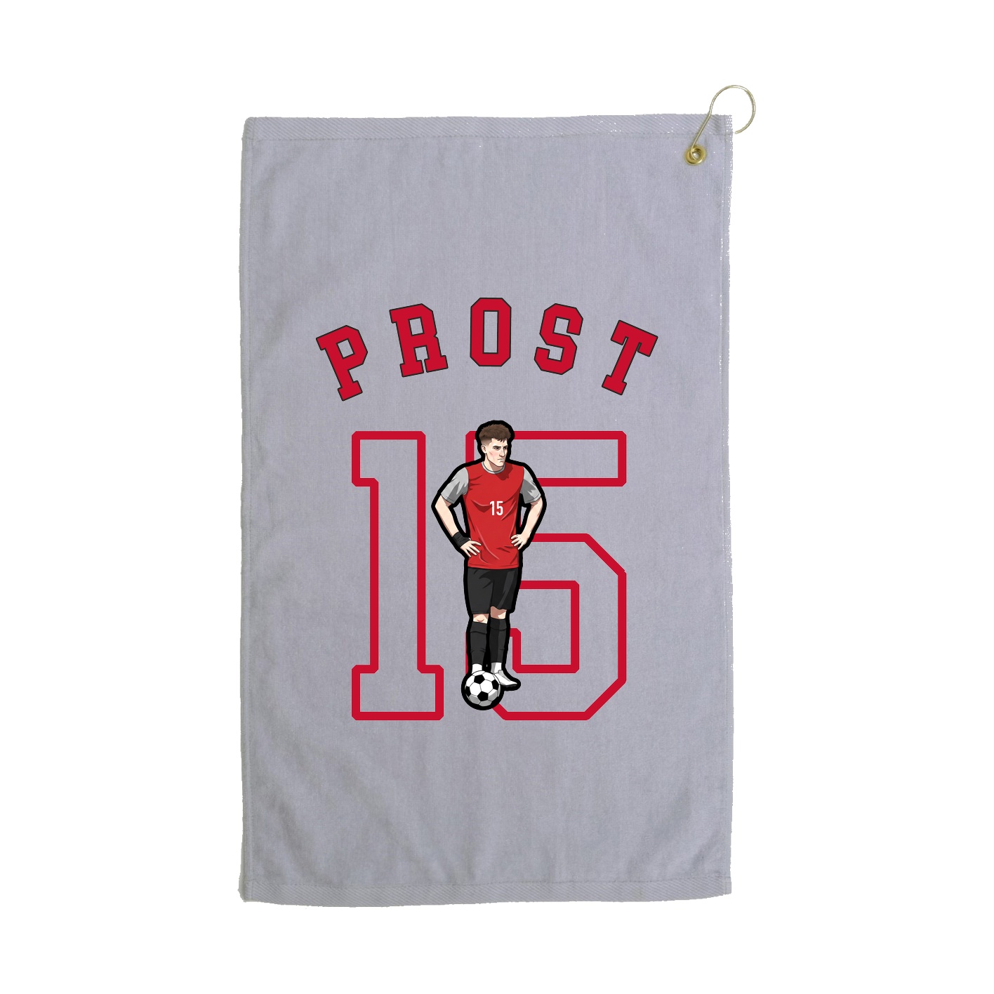 Golf Towel — Shirsey Arch in Grey