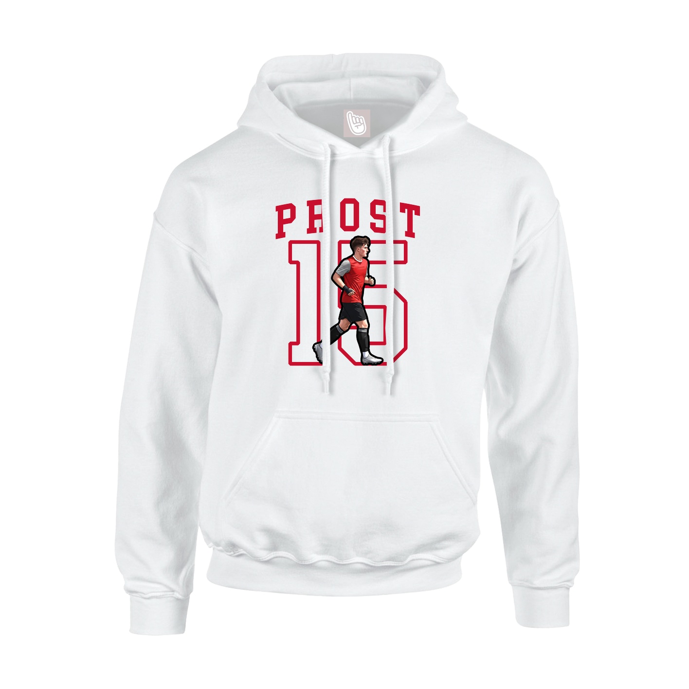 Youth Hoodie — Shirsey in White