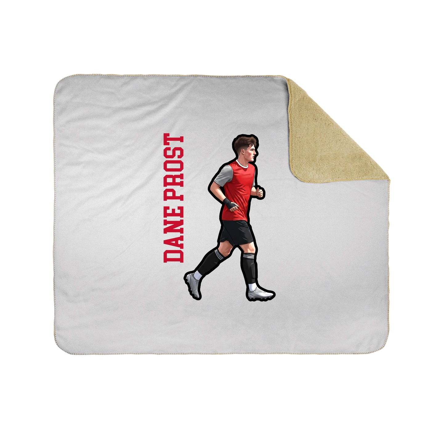 50x60 Sherpa Lined Throw Blanket
