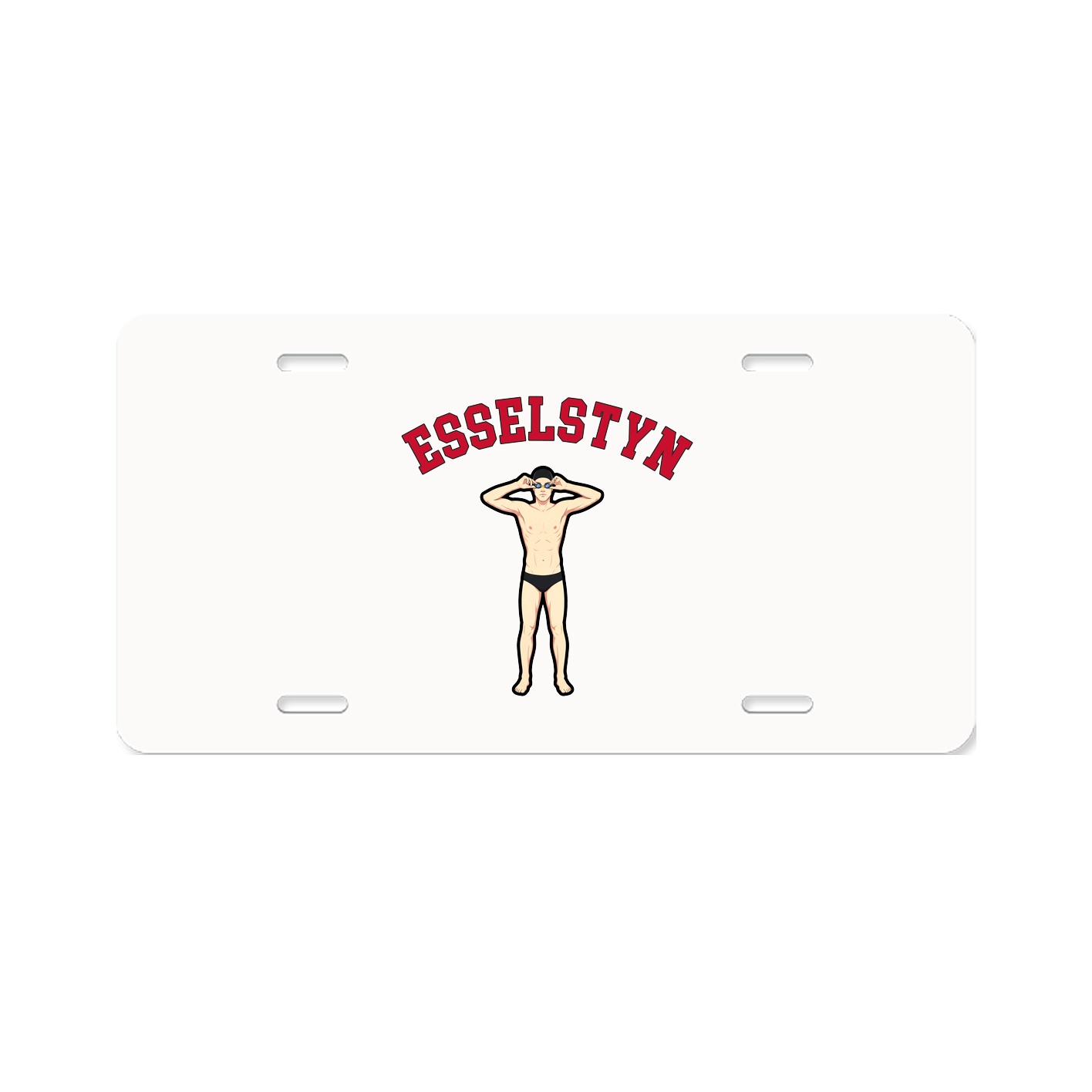 License Plate — Shirsey Arch in Classic