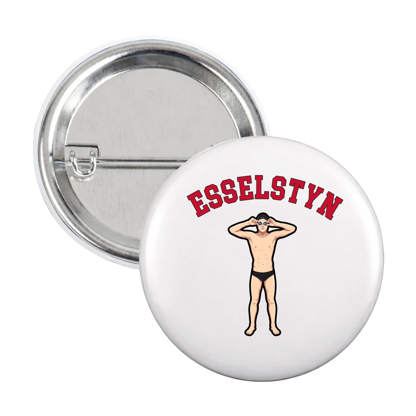 Game Day Button — Shirsey Arch in White