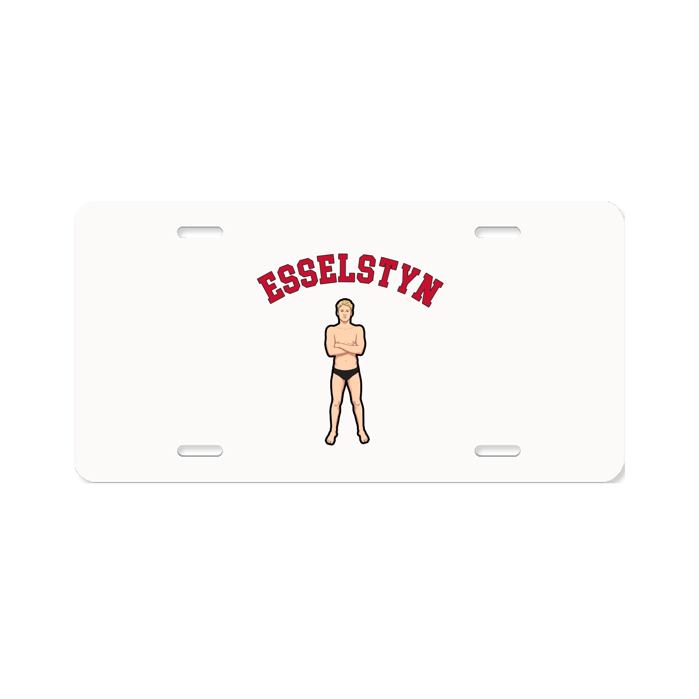 License Plate — Shirsey Arch in Classic