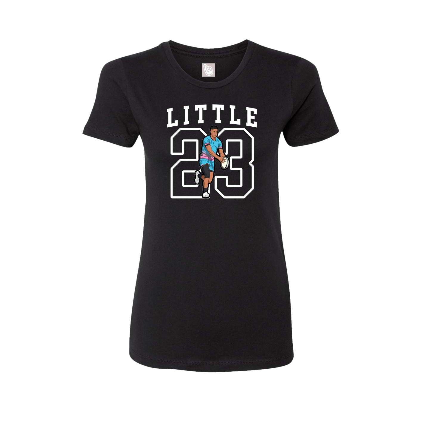 Fitted Women's Tee — Shirsey in Black