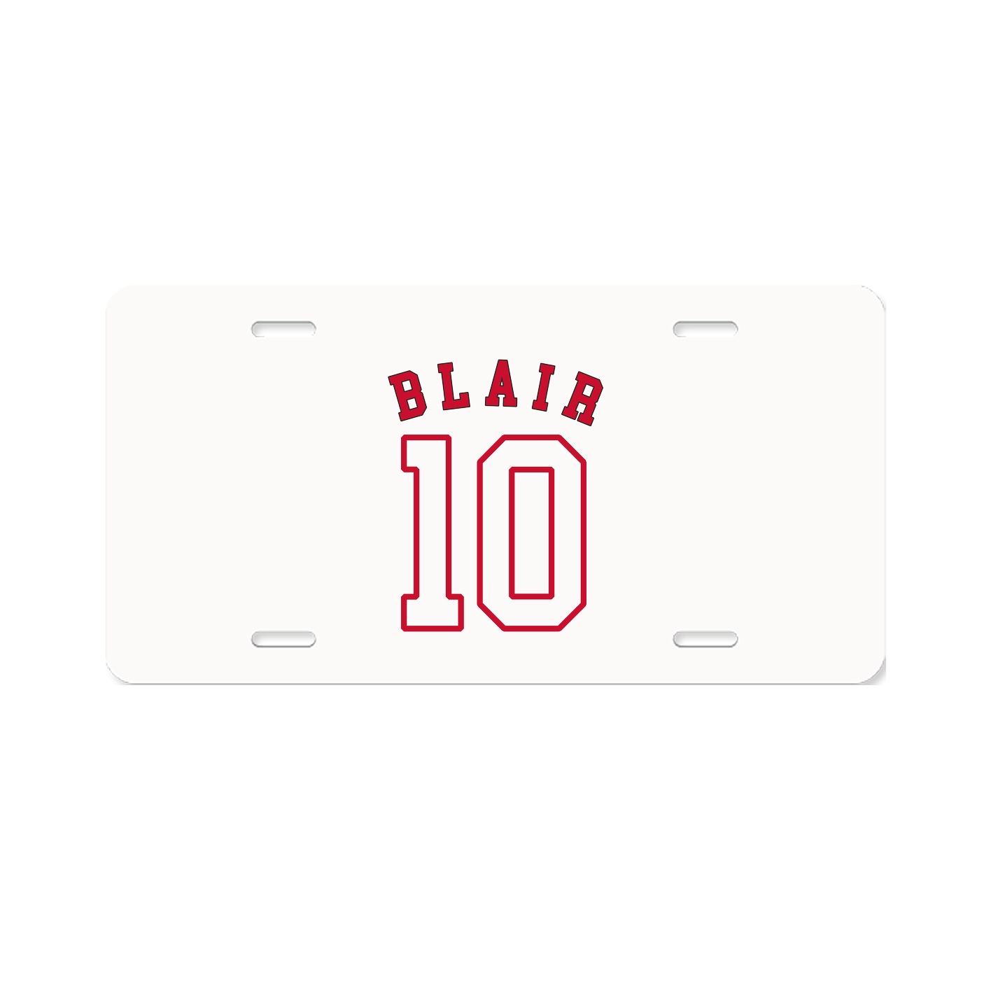 License Plate — Shirsey Arch in Classic