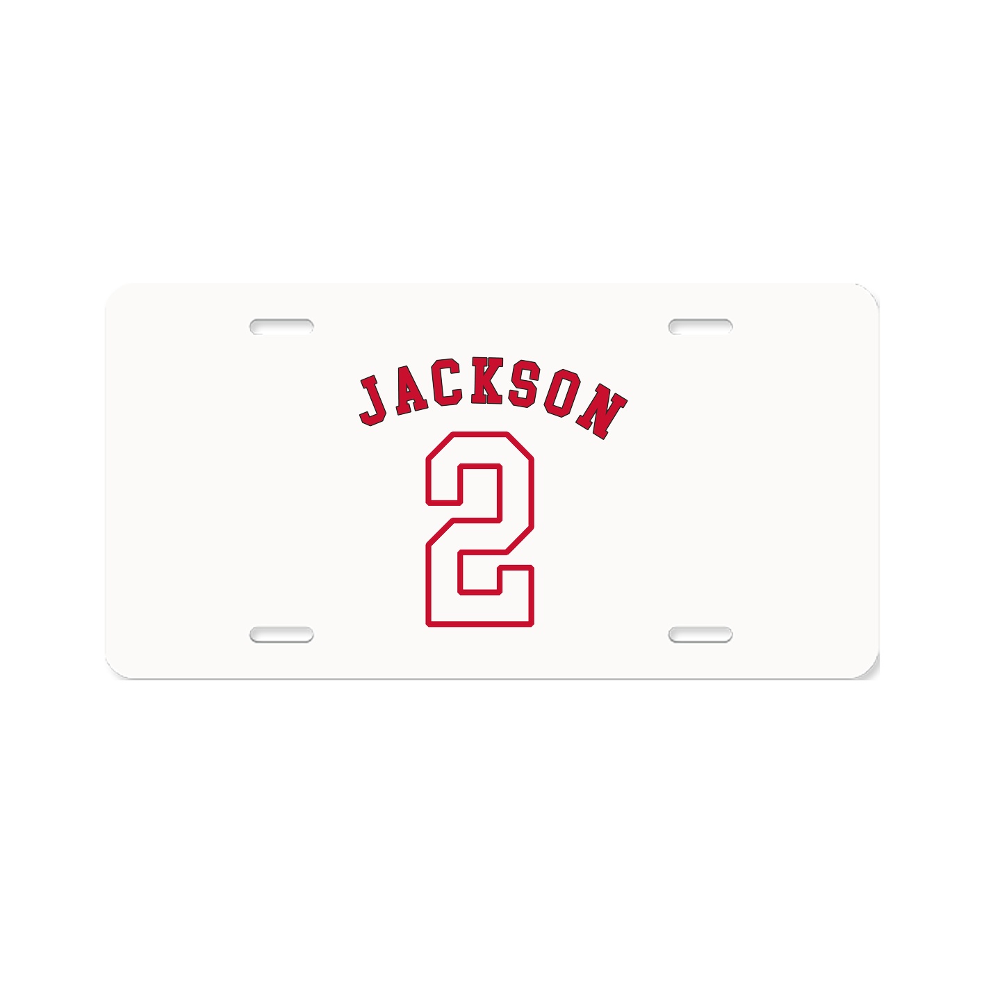 License Plate — Shirsey Arch in Classic