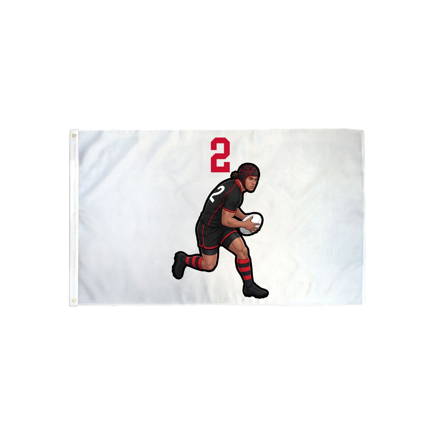 3x5 Flag — Number Top in Classic
