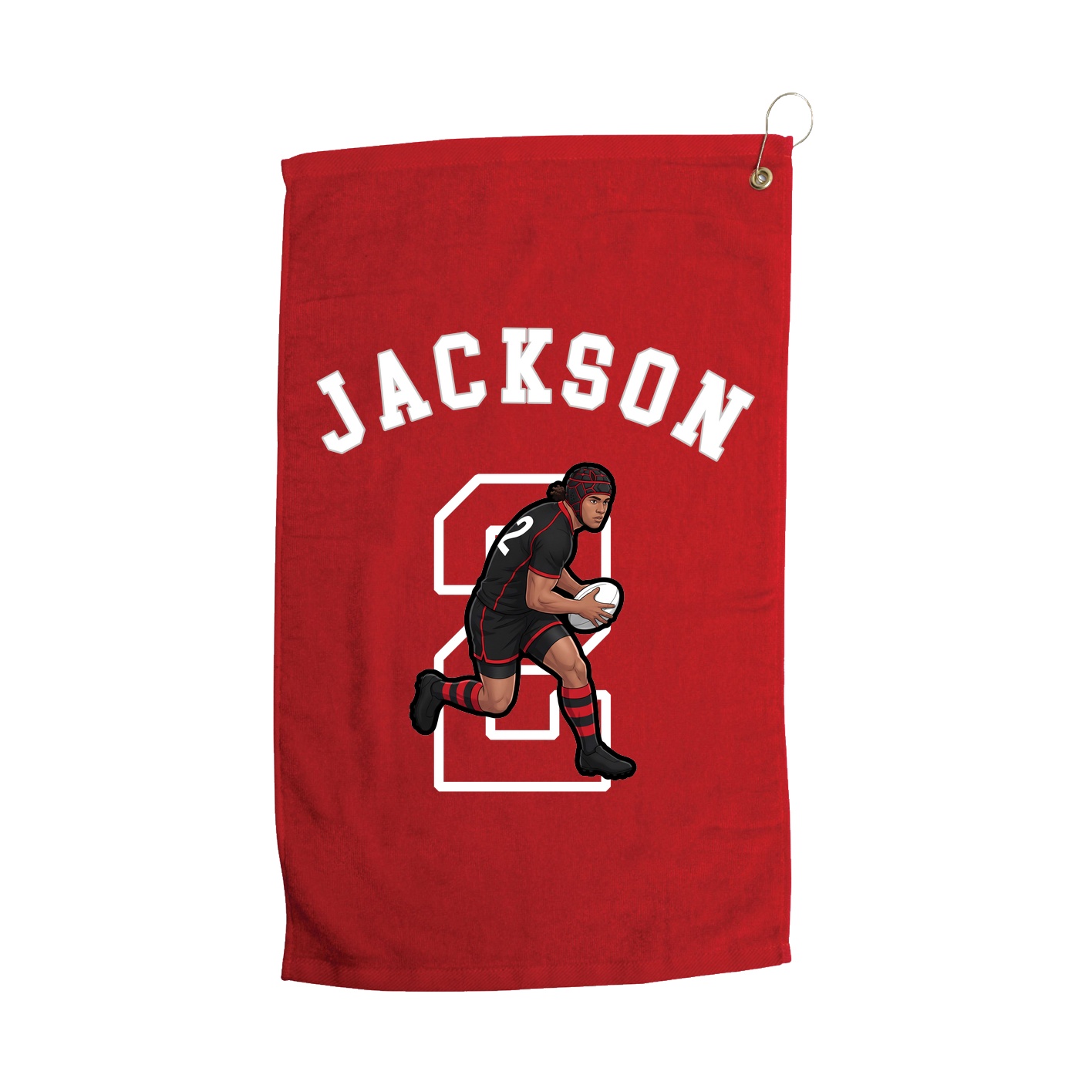 Golf Towel — Shirsey Arch in Red