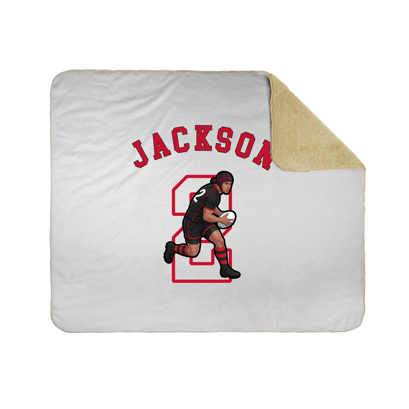 Throw Blanket — Shirsey Arch in White