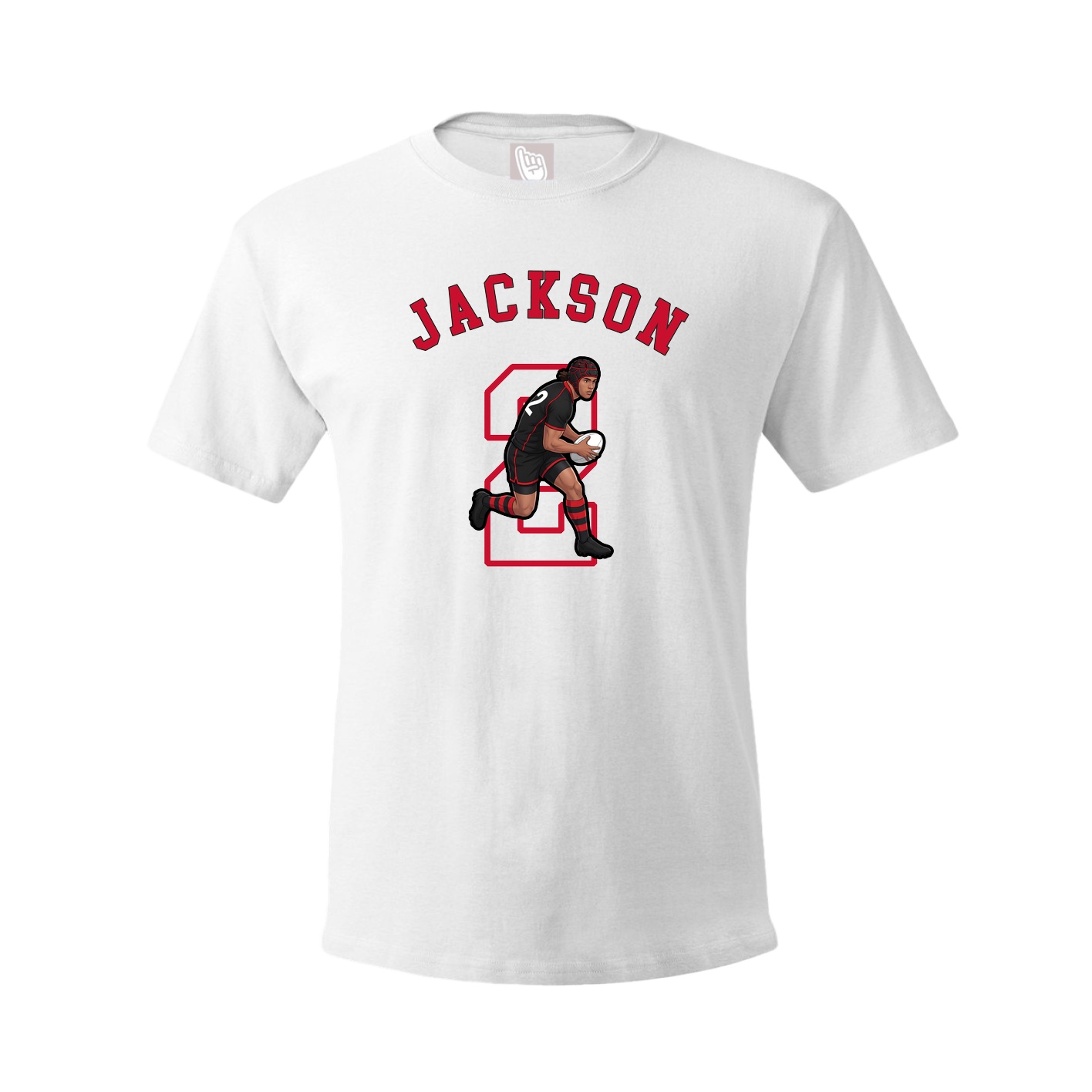 Youth Tee — Shirsey Arch in White