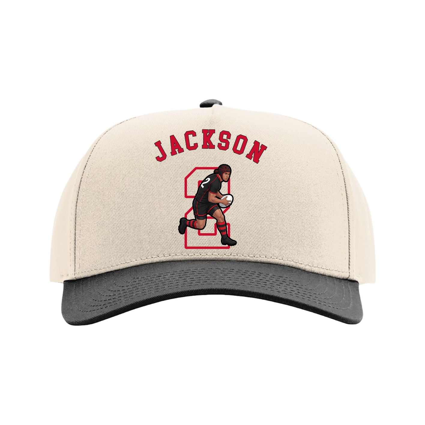 Full Fabric Five-Panel Champ Cap