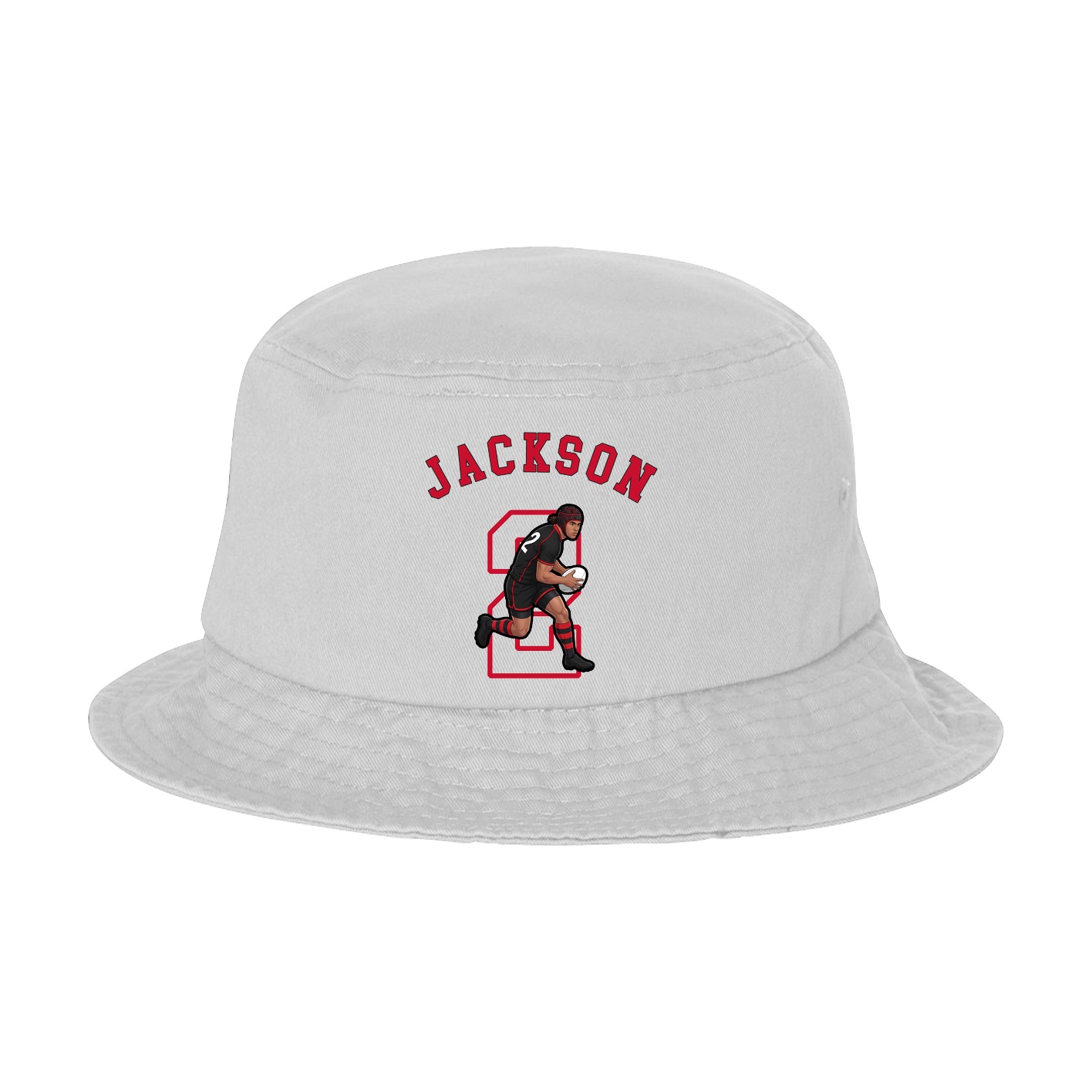 Bucket Cap — Shirsey Arch in White