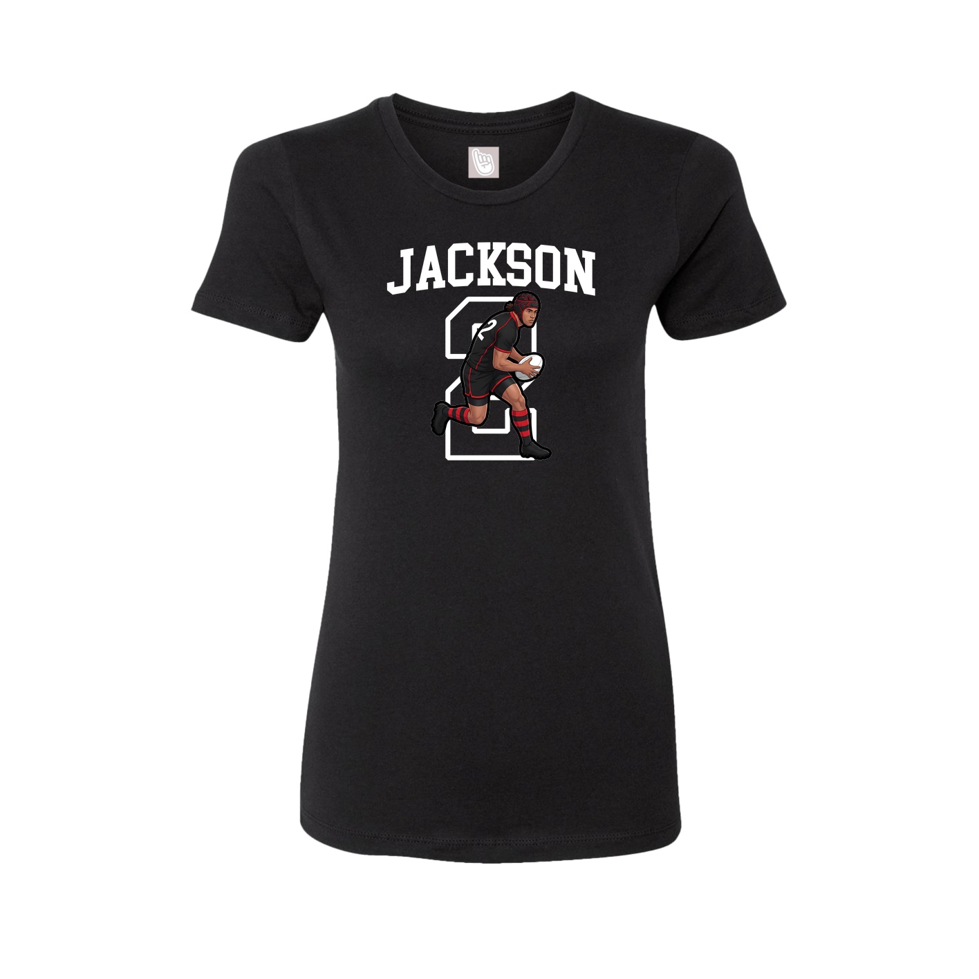Fitted Women's Tee — Shirsey in Black